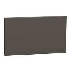 Schneider Electric Avataron C Blank Plate E8730TX_DG, 2 Gang, Dark Grey