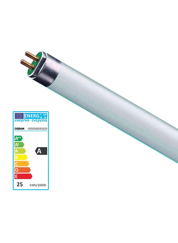 Osram Lumilux T5 High Output Fluorescent Tube Lamps, 24W, White