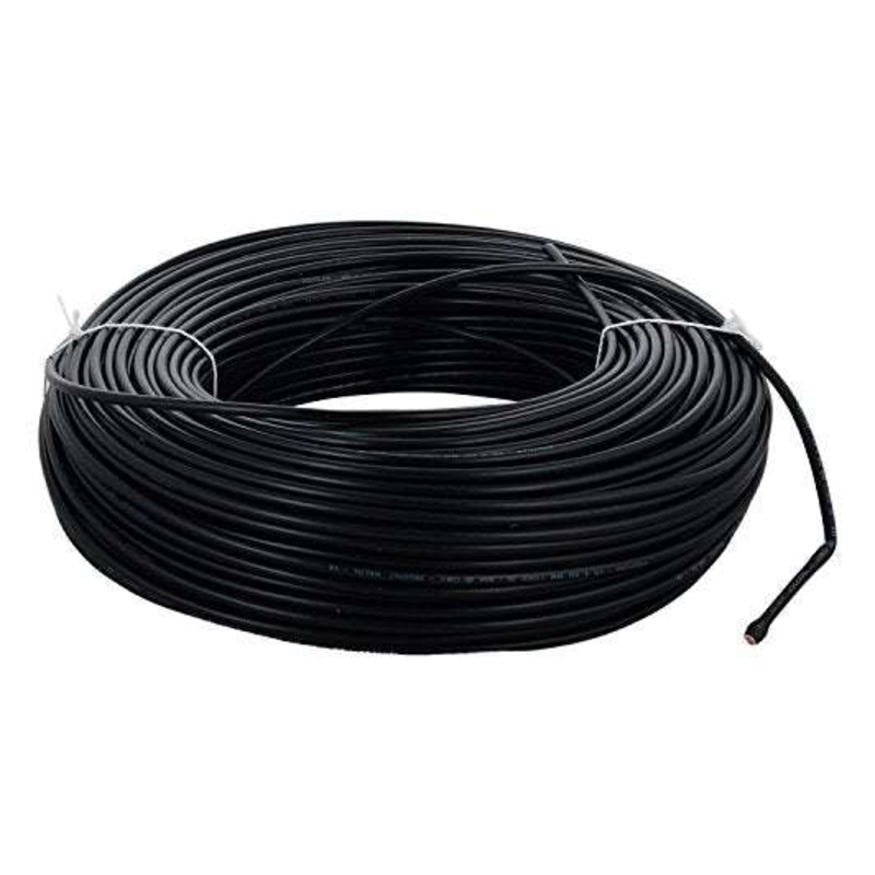 

Ducab Cables Single Core Copper Wire 16 SQMM PVC Wire Black Colour 100 M 0.6/1KV 105 Degree