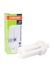 Osram Dulux T Plus CFL Bulb, 18 W, White