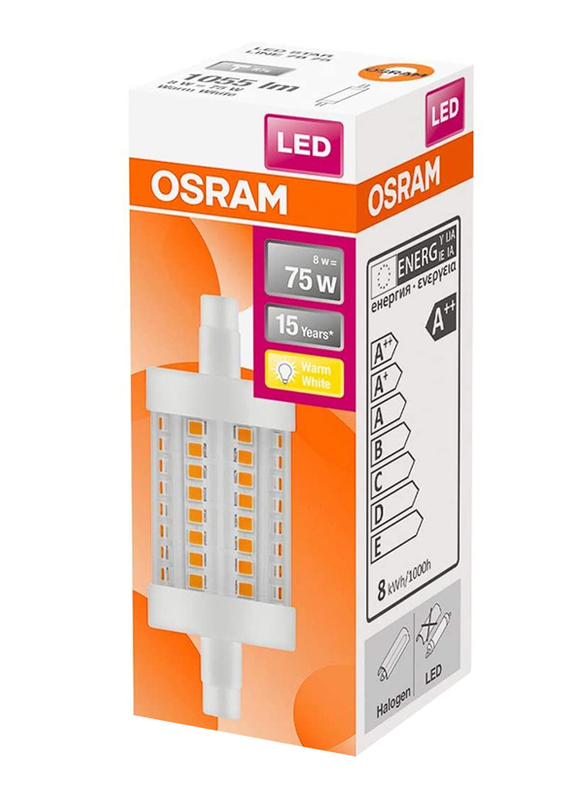 Osram ST Line 78.0mm Light, 8W, 2700K, White