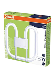 Osram PL-Q Square CFL Light, 16W, 4P GR10q, Warm White