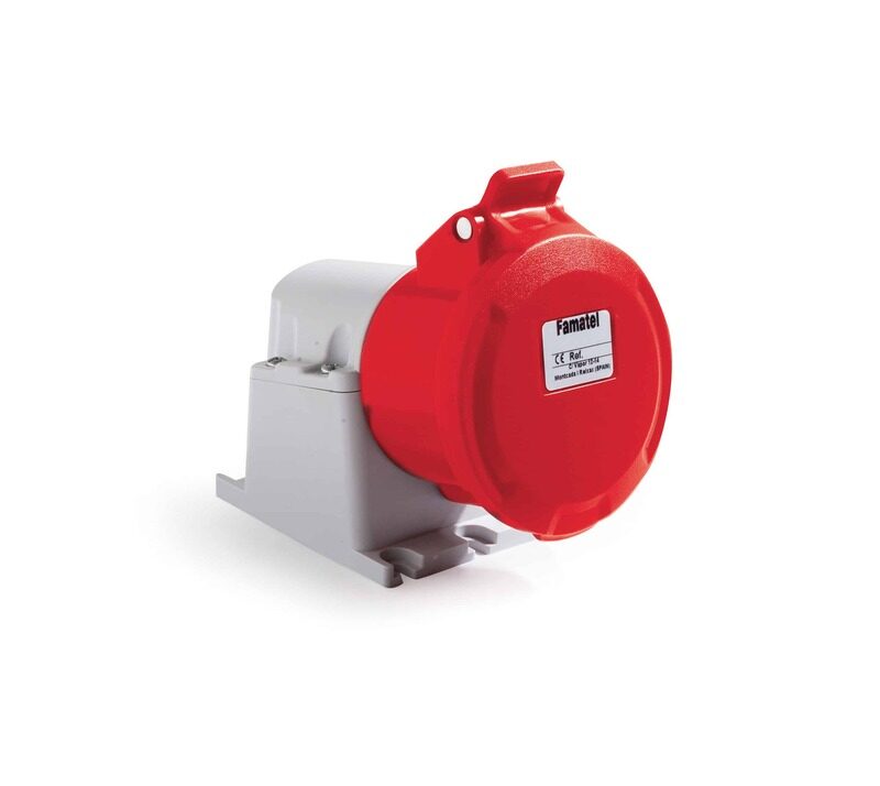 

Famatel ECO Wall Socket 32A 230V 2P+E IP44 Screw Terminal