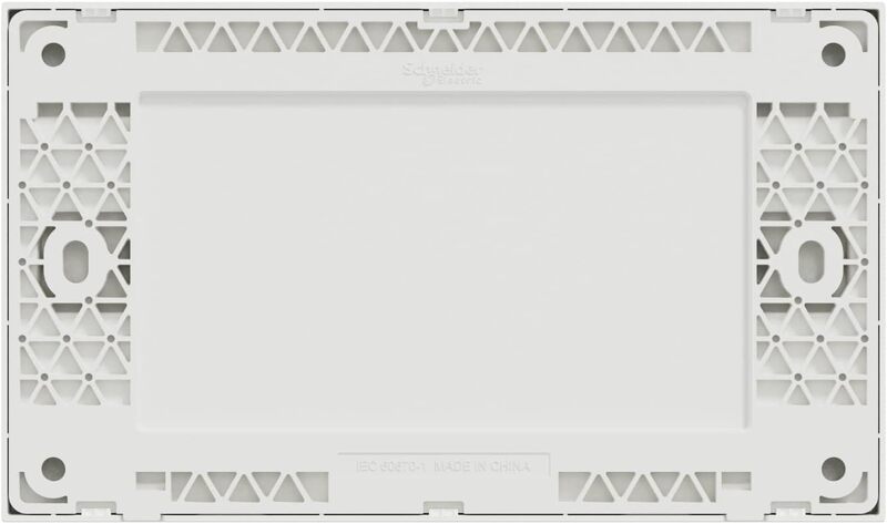 Schneider Electric Blank Plate, AvatarOn C, 2 gang, white - Pack of 3