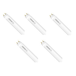 Osram SubstiTUBE Tube Light T5 AC HE35 Flurescent Lamp 8 Watts Warm White 3000k with G5 Base 0.6 meter- Pack of 5