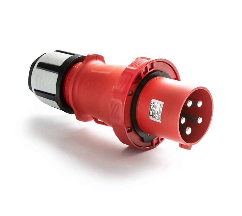 

Famatel Mobile Industrial Plug 125A 400V 3P+E+N IP67 Screw Terminal