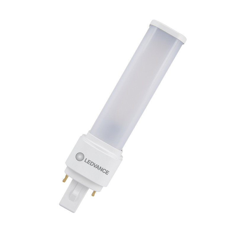 Osram Dulux LED  2 pin bulb D18 EM & AC MAINS V 9W 840 G24D-2, 3000k Warm White - Pack of 5