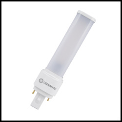 Osram Dulux LED  2 pin bulb D18 EM & AC MAINS V 9W 840 G24D-2, 3000k Warm White - Pack of 5