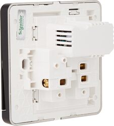 Schneider Electric  AvatarOn, 2 USB charger + switched socket, 3P, 13A, Dark Grey (Model Number -E8315USB_DG_G11) - Pack of 3