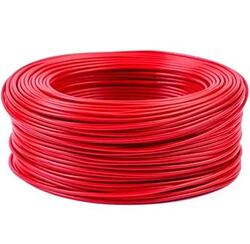 Oman Cables Single Core 2.5 SQMM PVC Wire Red Color 91.44 M (100 yards) Roll - 450/750V