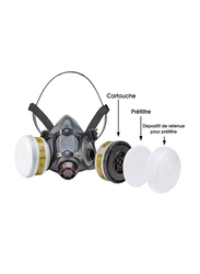 Honeywell North Safety Multi-Purpose Gas & Vapor Respirator Cartridges, 75SCL, Yellow, 2 Piece