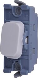 Schneider Electric Lisse - Switch Module - 2 way Retractive - 10A White - GGBL102RW