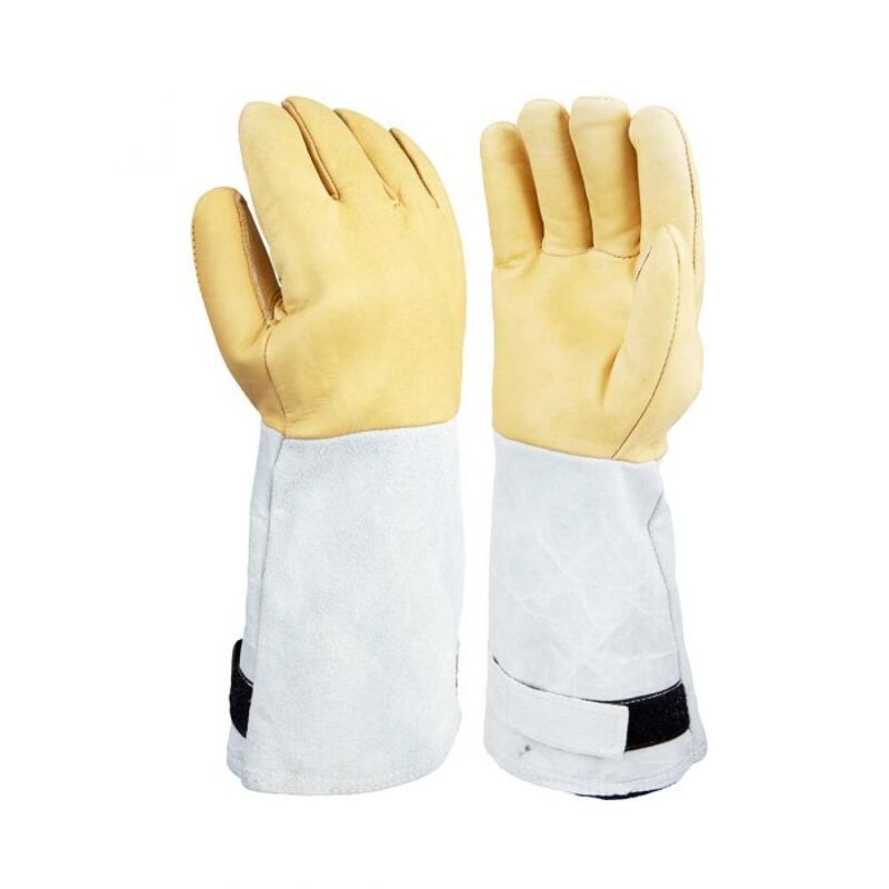 Honeywell 2058685-10 Cryogenic Protective Gloves to Handle Liquid Gas at Work, Cold resistant glove- Size 10 (1 pair)