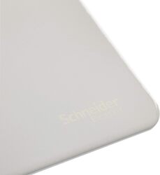 Schneider Electric Ultimate Screwless flat plate - shaver socket - white metal/white - GU7490WPW