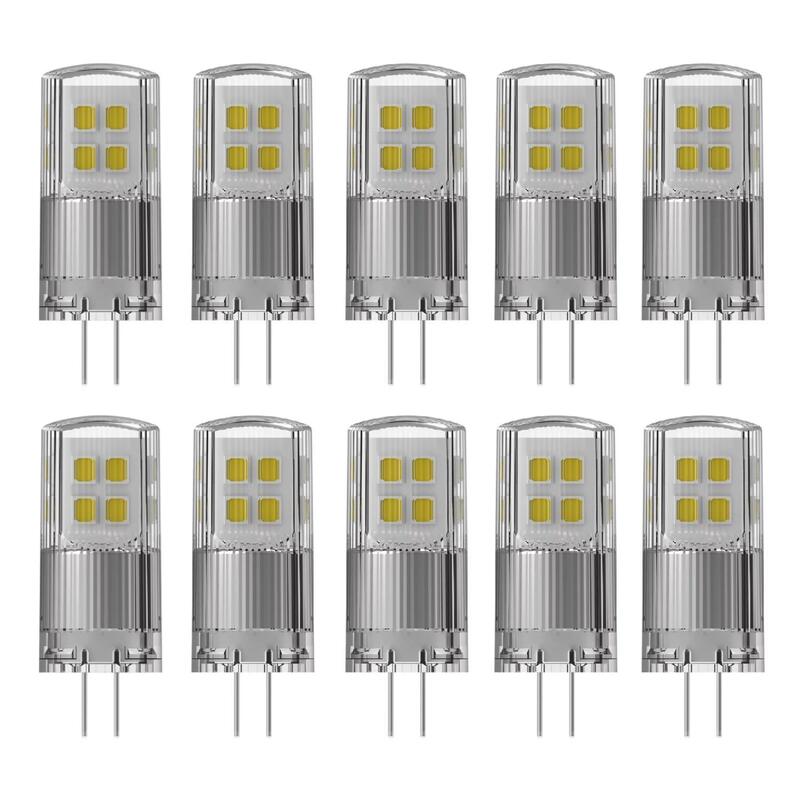 Osram G4 LED PIN lamp 12V Dimmable 320 ° 2W Warm White 2700K - Pack of 10