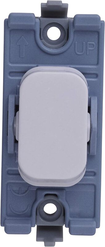 Schneider Electric Lisse - Switch Module - 2 way Retractive - 10A White - GGBL102RW