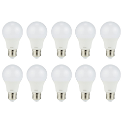 Osram Led Value Classic A Screw Base E27, Frosted (Replace 75W) 10W, Day Light/6500K - 1055 Lm Pack Of 10