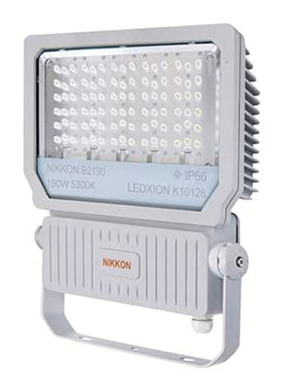 

Nikkon Aluminium Flood Light, 190W, K10126, Grey