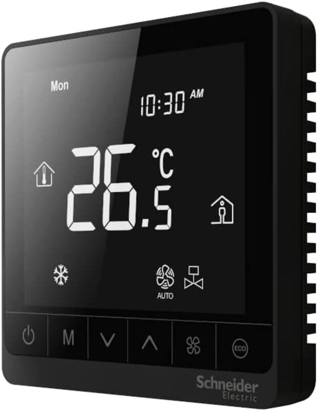 Schneider Space Logic Digital Thermostat Touch Screen FCU Modbus 4P 240V XSs