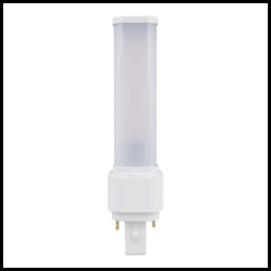 Osram Dulux LED 2 pin bulb D18 EM & AC MAINS V 7W 840 G24D-2, 4000k Cool white