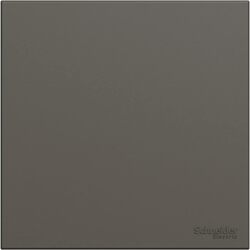 Schneider Electric Blank Plate, AvatarOn C, 1 gang, dark grey - Pack of 5