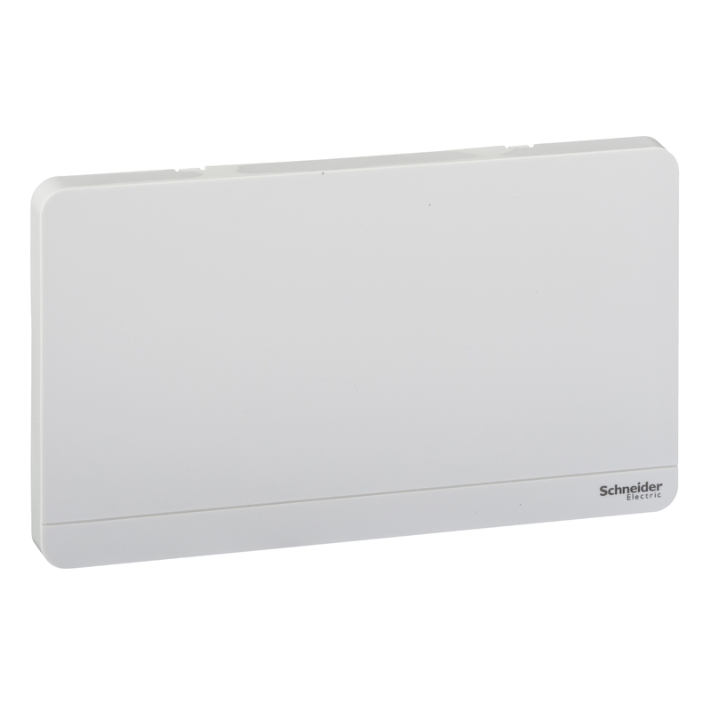 Schneider Electric AvatarOn, 2G Blank Plate, White (Model Number-E8330TX_WE)