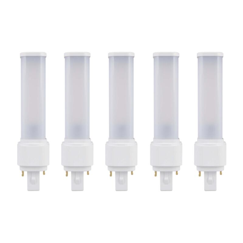 Osram Dulux D LED D26 EM  9W 840 G24D-3, 4000k Cool white , 2 PIN Bulb - Pack of 5