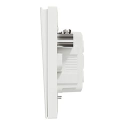 Schneider Electric Avataron C Double Pole Switch With Led E8731D45N_WE, 1 Gang, 45A White 250 V