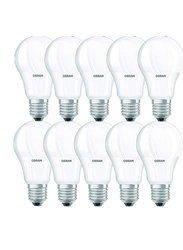 Osram LED Bulb Lamp, 8.5W, E27, 10 Pieces, Cool White