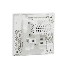 Schneider Electric Avataron C Switch Socket E8715USB_WE, 1 Gang, 13A White 2.1A Two Port USB