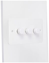 Schneider Electric Lisse - universal dimmer - 3 gangs - 2 way - 250W/VA - GGBL6032CS - Pack of 5