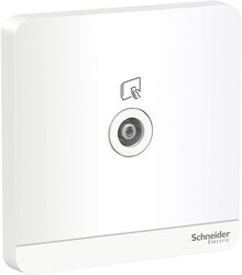 Schneider Electric AvatarOn, TV socket, , 75 Ohm, White (Model Number-E8331TV_WE) - Pack of 5