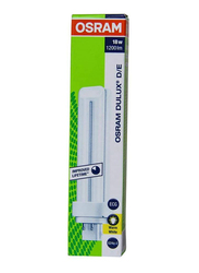 Osram Dulux T/E Compact Fluorescent Lamp, 18W 4 Pin, Warm White