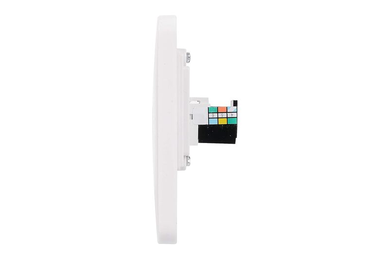 Schneider Electric Lisse - Square edge white moulded - data/telephone socket - RJ11 - matt white - GGBL7051S