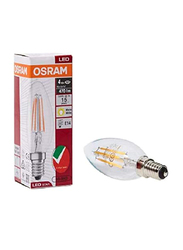 Osram Filament Candle LED Bulb, 4W, Clear