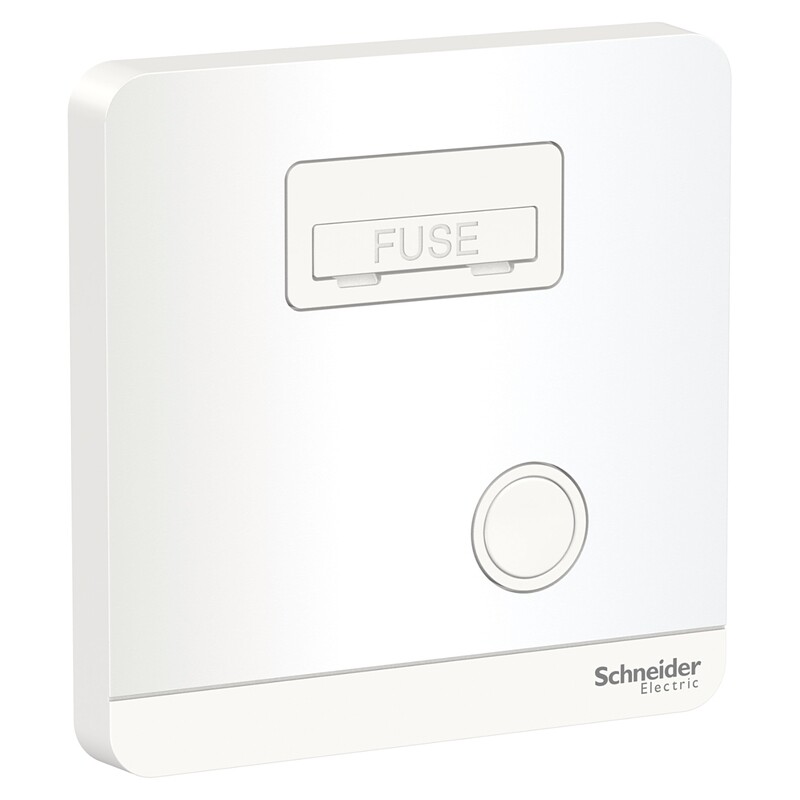 Schneider Electric AvatarOn, fuse connection, 13A, 250V, White (Model Number -E8330FSG_WE)