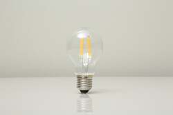 Osram Filament Retrofit Classic 4W LED Bulb, Screw base E27- 827 Warm White Lamp Pack Of 6