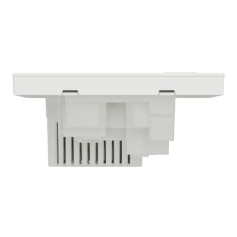 Schneider Electric Avataron C Switch Socket E8715USB_WE, 1 Gang, 13A White 2.1A Two Port USB