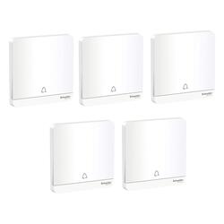 Schneider Electric Avataron, Switch, 10A, Led On Indicator, White - Pack of 5