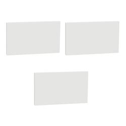 Schneider Electric Blank Plate, AvatarOn C, 2 gang, white - Pack of 3