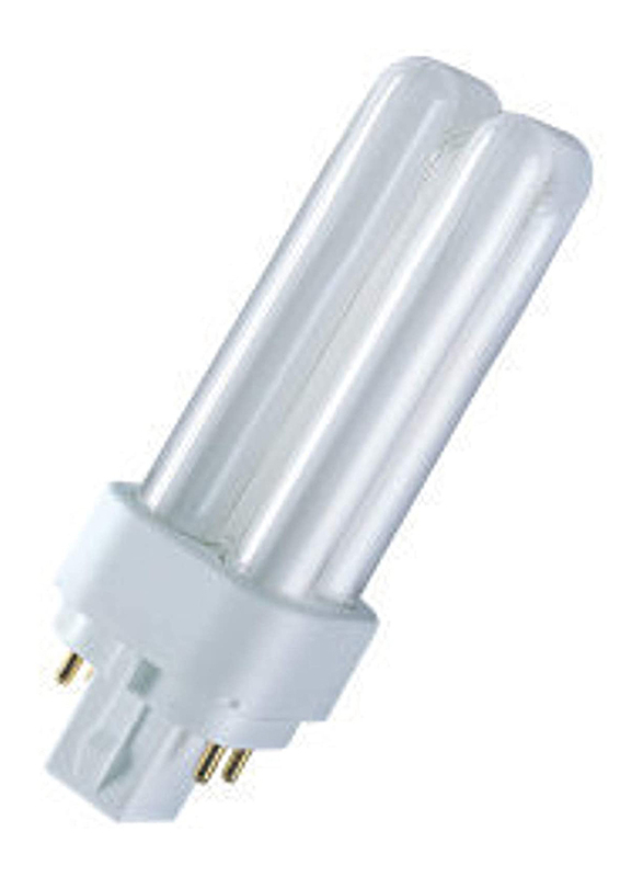 Osram Dulux D/E 4000K G24Q3-4 Pin Light Bulb, 26W, White