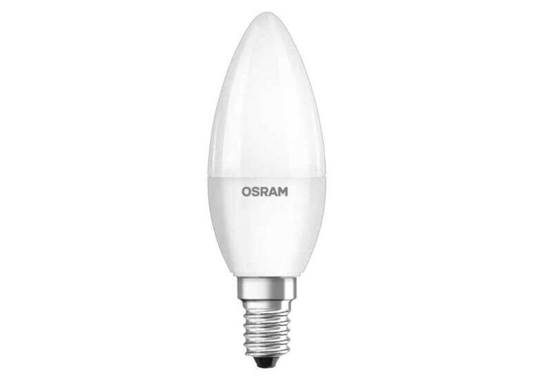 

Osram LED Lamp CLASS B40 4.7W 827 230V Frosted E14 Screw Dimmable