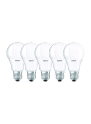 Osram LED Bulb Lamp, 8.5W, E27, 5 Pieces, Cool White