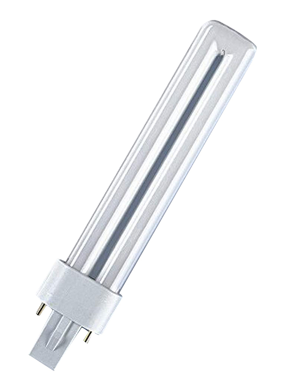 Osram Dulux S Lamp CFL Bulb, 9W, G23, Cool White