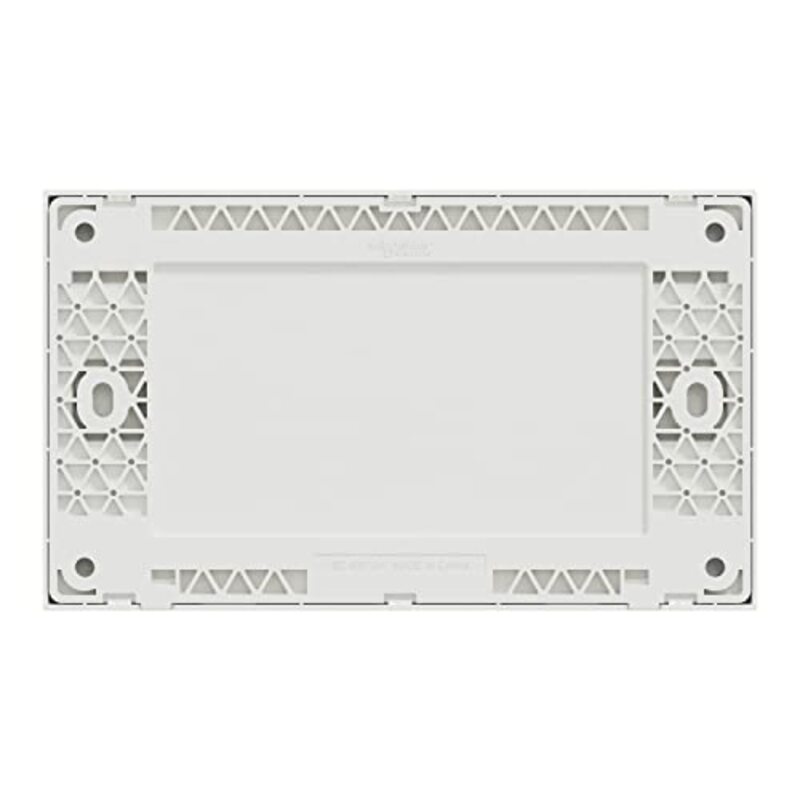 Schneider Electric Avataron C Blank Plate E8730TX_WE, 2 Gang, White