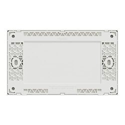 Schneider Electric Avataron C Blank Plate E8730TX_WE, 2 Gang, White