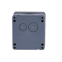 Schneider Electric GWP1622 Exclusive 2-Way Switch 2 Gang 10 AX, Grey - Pack of 5