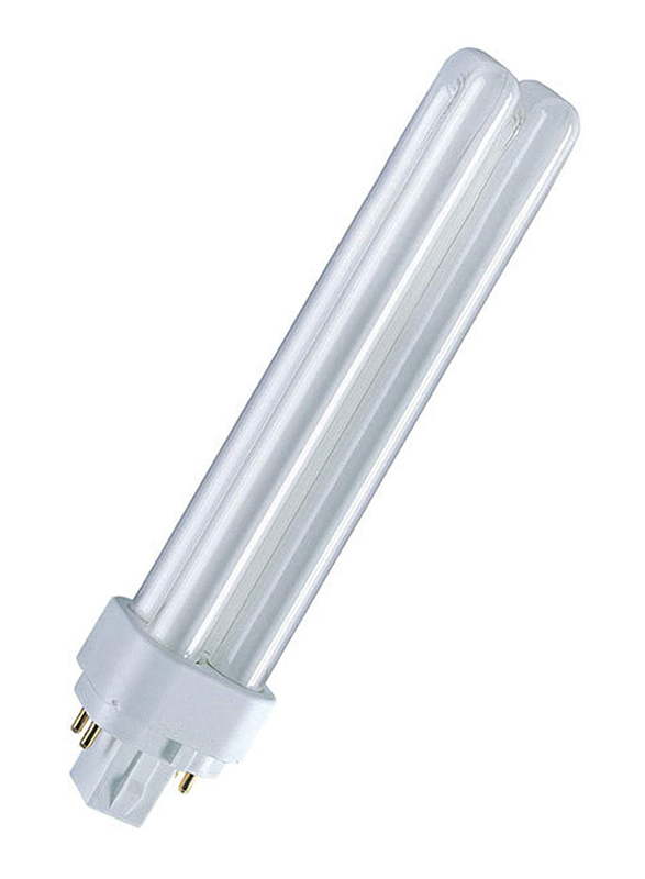 Osram Dulux D/E 6500K CFL Bulb, 26W 2 Pin, White