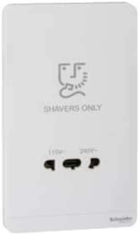 

Schneider Electric E83T727V_WE AvatarOn White - shaver socket - 115-230 V - White