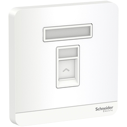 Schneider Electric AvatarOn, telephone socket, White (Model Number-E8331RJS4_WE)